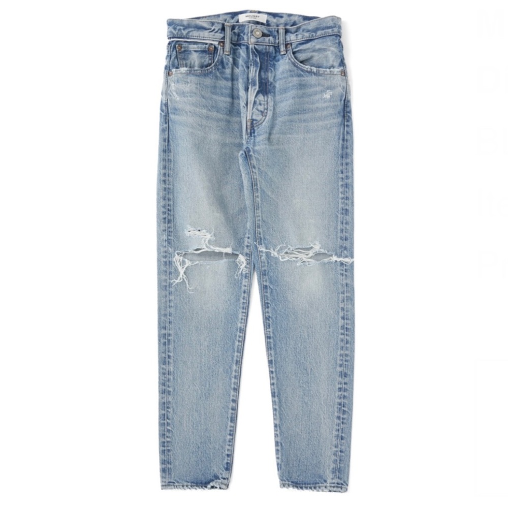 NWT Moussy Vintage Humphrey Tapered Distressed Rigid Jeans Sz 29